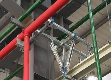 张家界市该抗震支架的整体式支吊架结构协调性好